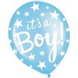 It s a Boy  Printed 12  Latex Balloon, 1ct Sale