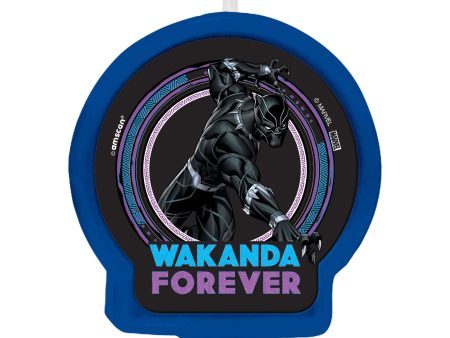 Black Panther Wakanda Forever Birthday Candle, 1ct Online Hot Sale