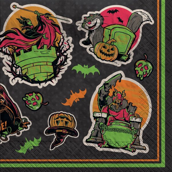 Disney Halloween Villains Luncheon Napkins, 36ct Online now