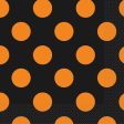 Orange & Black Dots Beverage Napkins, 16ct Hot on Sale