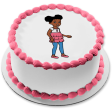 Gracie s Corner Gracie Casual Customizeable Age Birthday Edible Cake Topper Image ABPID57730 Online Hot Sale