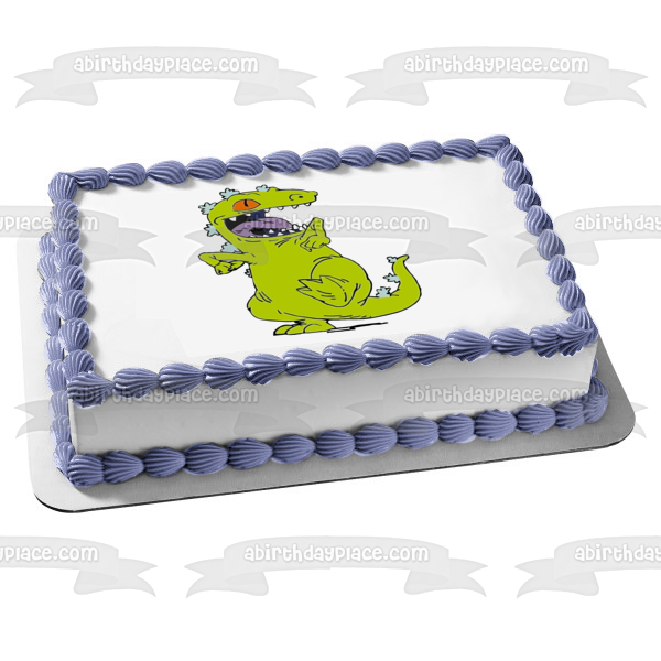 Rugrats Dancing Reptar Edible Cake Topper Image ABPID57734 Cheap