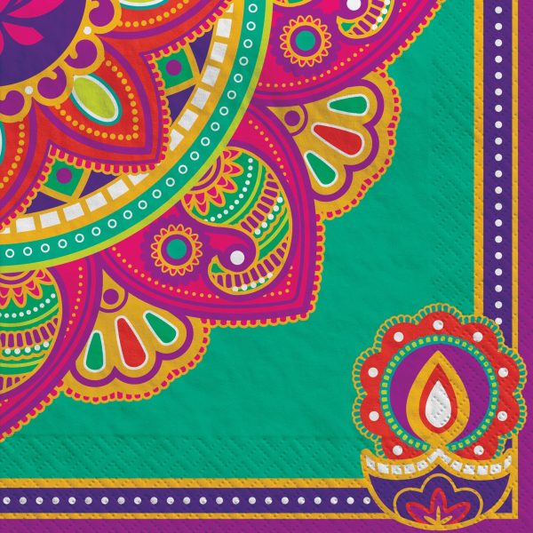 Rangoli Dream Luncheon Napkins, 16ct Online Sale