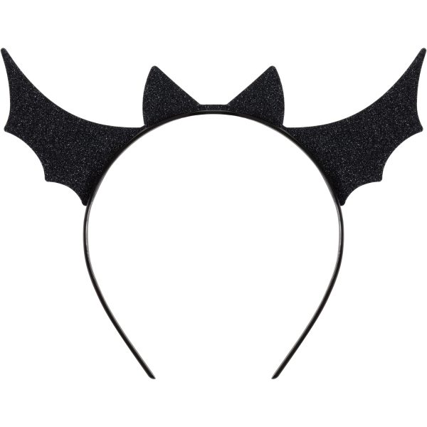 Black Bat Halloween Headband, 1ct Discount