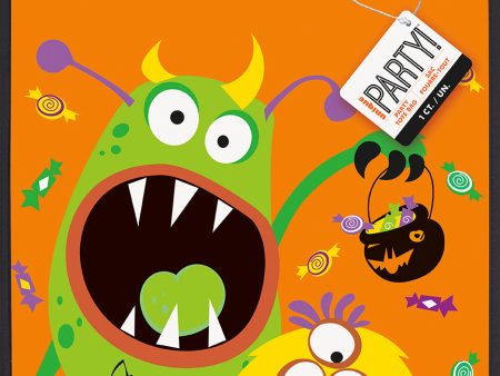 Silly Halloween Monsters Tote Bag, 1ct For Discount