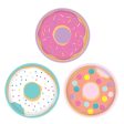 Donut Party Assorted 7  Round Plates, 8ct Online Sale