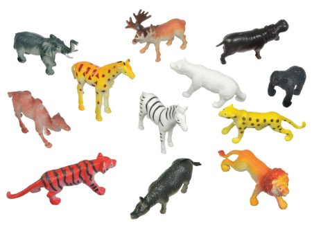 Zoo Animals Assorted Favor Pack, 48pcs Cheap