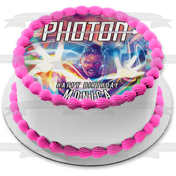 Photon Monica Rambeau Edible Cake Topper Image ABPID57732 Cheap