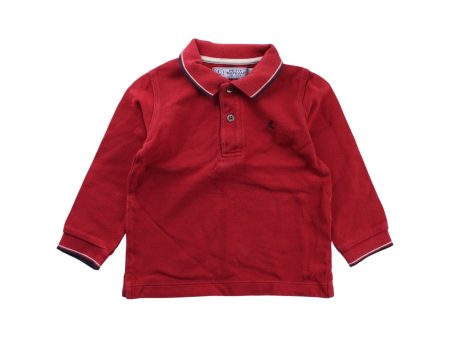 Petit Bateau Long Sleeve Polo 2T Online Sale