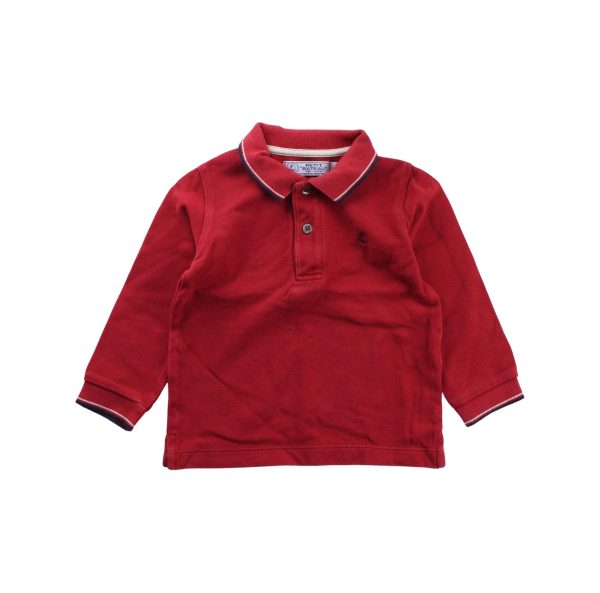 Petit Bateau Long Sleeve Polo 2T Online Sale