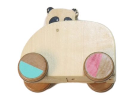 KiwiCo Wooden Panda Car O S Fashion