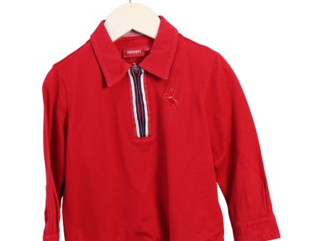 Ferrari Long Sleeve Polo 2T Online Sale