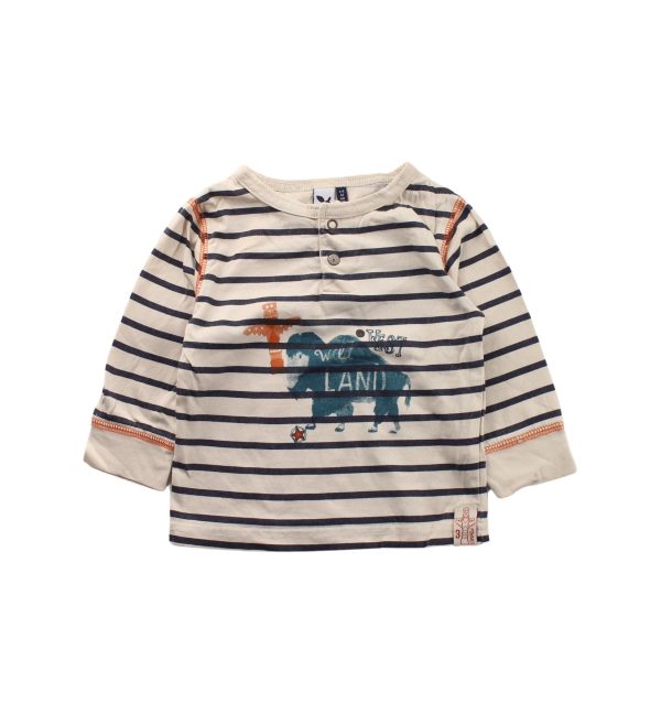 3Pommes Buttoned Sweatshirt 3-6M Hot on Sale