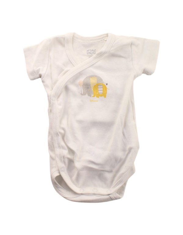 Chicco Short Sleeve Bodysuit 0-3M For Discount