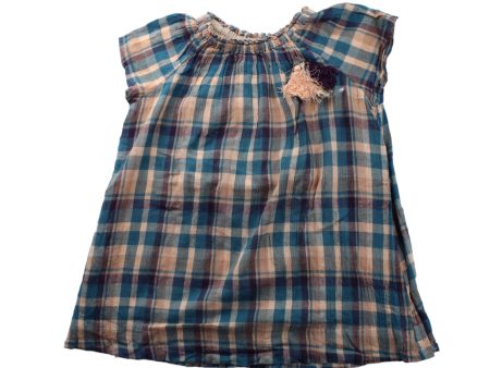 Velveteen Short Sleeve Dress 2T For Discount