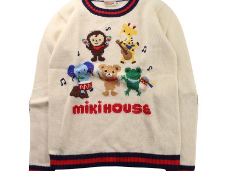 Miki House Knit Sweater 7Y - 8Y Supply