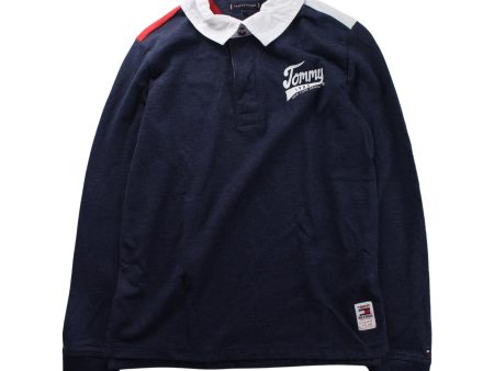 Tommy Hilfiger Long Sleeve Polo 12Y on Sale