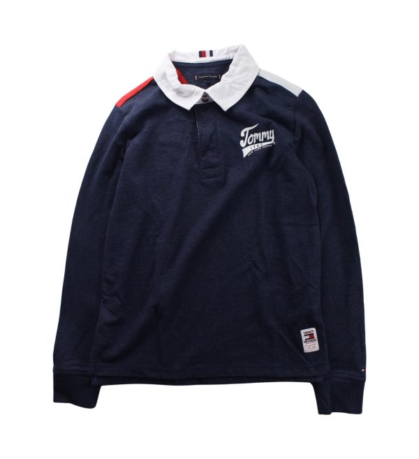 Tommy Hilfiger Long Sleeve Polo 12Y on Sale