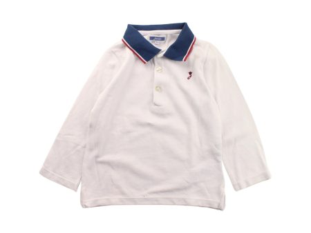 Jacadi Long Sleeve Polo 3T For Discount