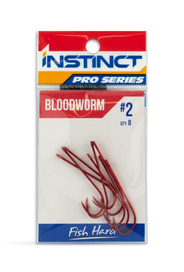 Instinct Pro Bloodworm Red Hook Pre Pack Cheap