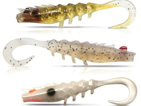 Shimano Squidgies Prawn Wriggler Tail Soft Plastics Online