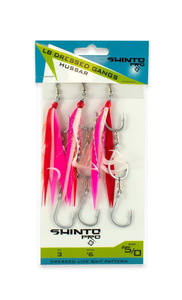 Shinto Pro Dressed Live Bait Swivel Ganged Hooks For Discount