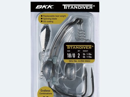 BKK Titan Diver Plus Worm Hook For Sale