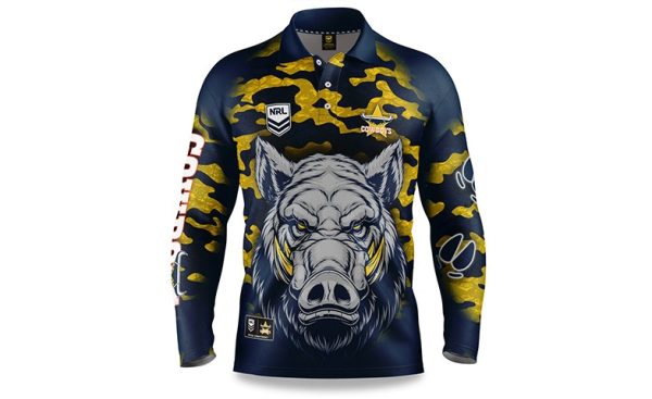 NRL Cowboys  Razorback  Outback Shirts - Adult Discount