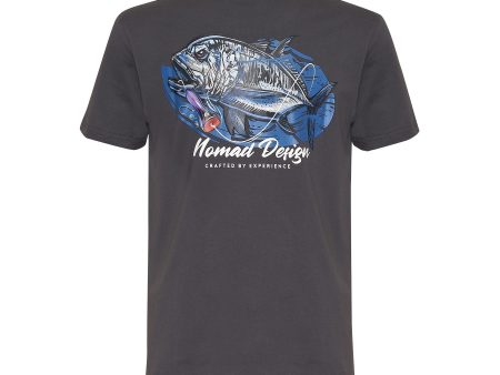 Nomad Tee GT Hook UP - Charcoal Online now