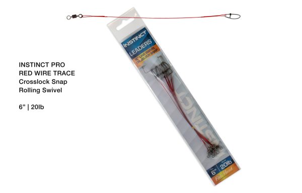 Instinct Trace Red Wire with Crosslock Snap Discount