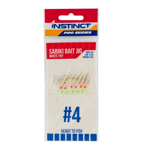 Instinct Pro Sabiki Bait Jig White Fry Online now