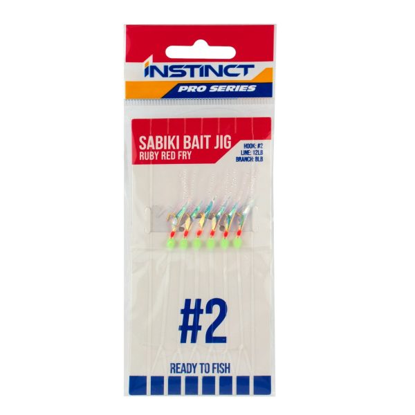 Instinct Pro Sabiki Bait Jig Ruby Red Fry Online