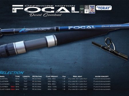 Oceans Legacy Focal Spin Rods Hot on Sale