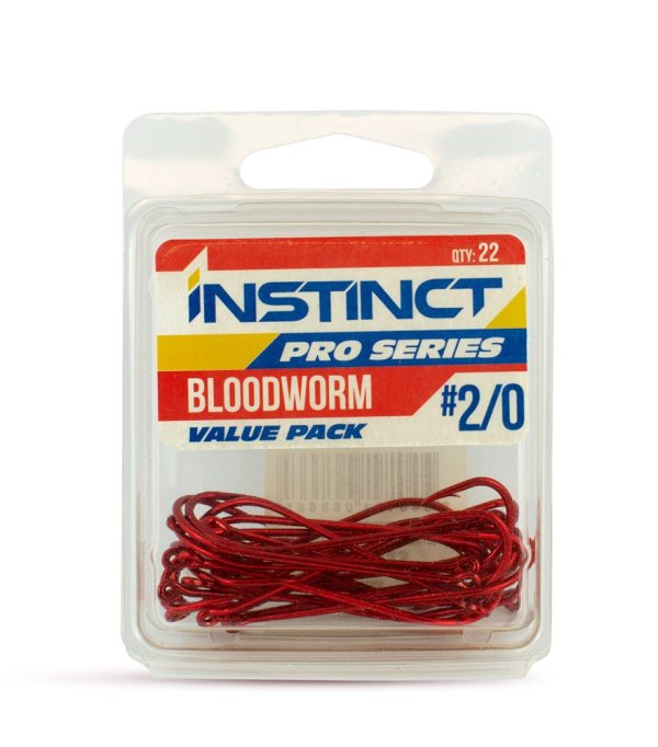 Instinct Pro Bloodworm Red Hook Value Pack on Sale