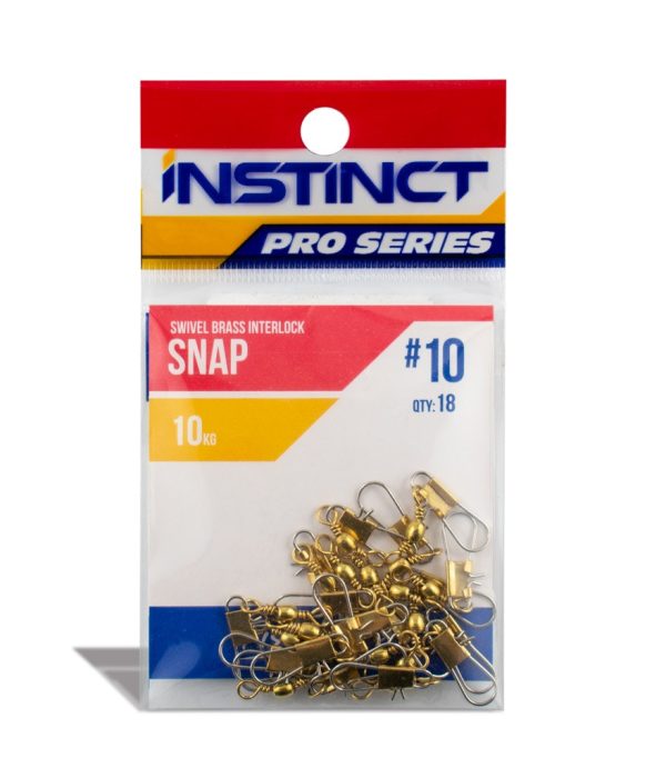 Instinct Pro Swivel Brass Interlock Snap Online now