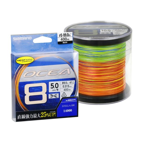 Shimano Ocea 8 Premium PE Braided Line Online Hot Sale