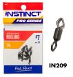 Instinct Pro Swivel Black Barrel Rolling Online Hot Sale