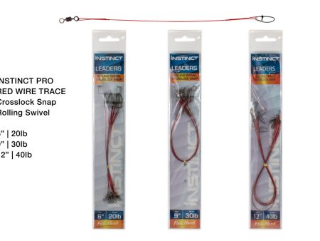 Instinct Trace Red Wire with Crosslock Snap Discount