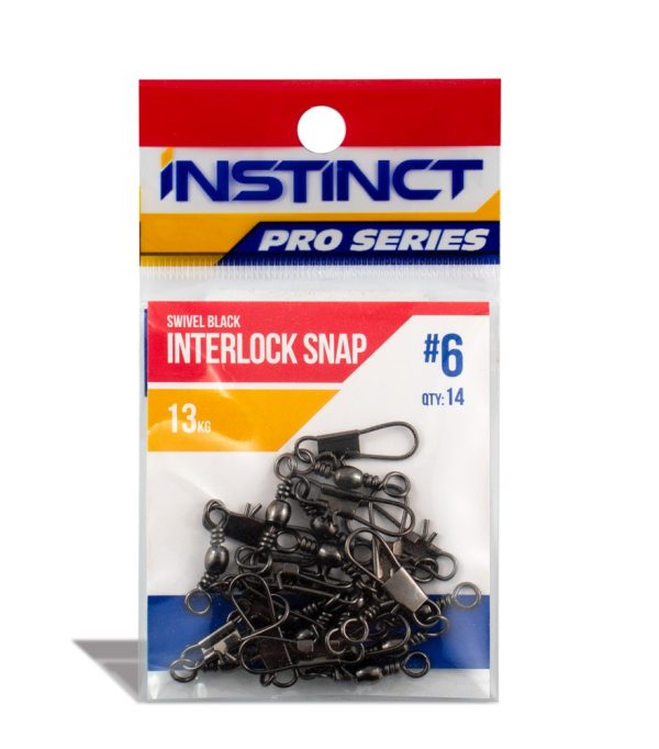 Instinct Pro Swivel Black Interlock Snap Online