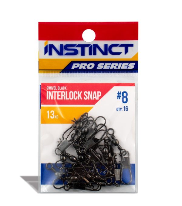 Instinct Pro Swivel Black Interlock Snap Online