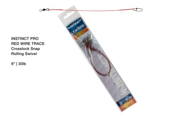 Instinct Trace Red Wire with Crosslock Snap Discount