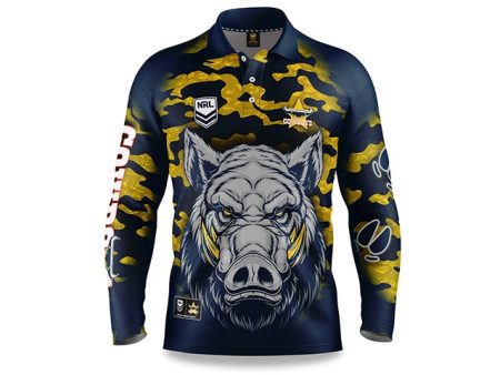 NRL Cowboys  Razorback  Outback Shirts - Adult Discount