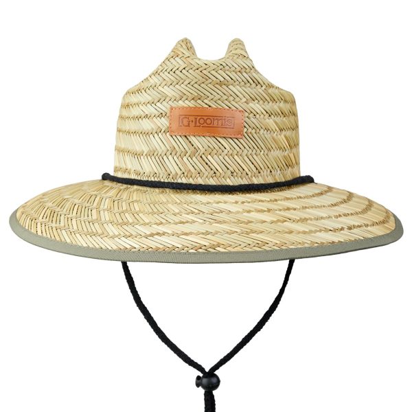 G.Loomis Sunseeker Leather Patch Straw Hat on Sale