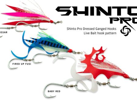 Shinto Pro Dressed Live Bait Swivel Ganged Hooks For Discount