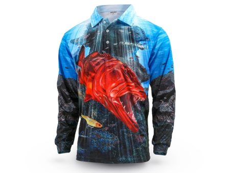 Samaki Coral Trout Fishing Jersey Sale