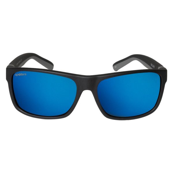 Spotters Wombat Matt Black Polarised Kids Sunglasses Online now