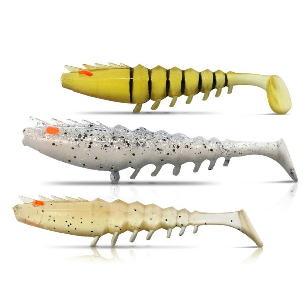 Shimano Squidgies Prawn Paddle Tail Soft Plastics Sale