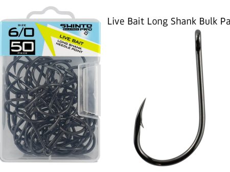 Shinto Pro Live Bait Long Shank Bulk Pack Online Hot Sale