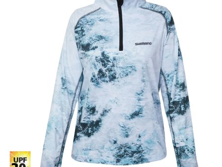 Shimano Ladies Corporate Ice Water Sublimated Shirt For Cheap