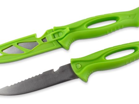 Maritec Bait knives 4  with sheath Discount